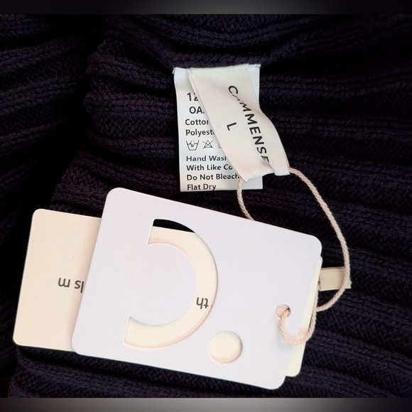 Commense Plain Ribbed Split Sweater Skirt Set - Picture 11 of 15